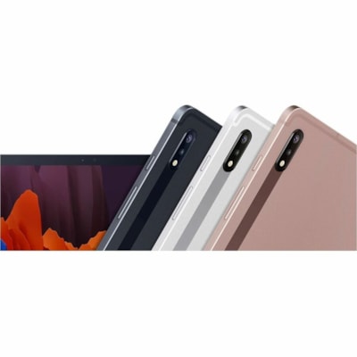 Samsung Galaxy Tab S7+ SM-T970 Tablet - 12.4" WQXGA+ - Qualcomm Snapdragon 865 5G+ Octa-core - 6 GB - 256 GB Storage - Android 10 - Mystic Black - Cortex A77 Single-core (1 Core) 3.09 GHz + Cortex A77 Triple-core (3 Core) 2.42 GHz + Cortex A55 Quad-core (4 Core) 1.80 GHz - Upto 1 TB Memory Card Supp  
