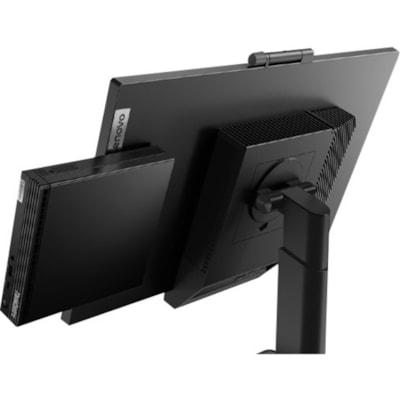 Lenovo ThinkCentre M75q Gen 2 11JJ000GCA Desktop Computer - AMD Ryzen 3 4350GE - 4 GB - 1 TB HDD - Tiny - Raven Black - Windows 10 Pro 64-bit - French Keyboard - IEEE 802.11ac - 65 W B 1X1TB FR 