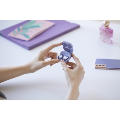 Samsung Galaxy Buds Pro Phantom Violet - Stereo - True Wireless - Bluetooth - Earbud - Binaural - In-ear - Noise Cancelling Microphone - Noise Canceling - Phantom Violet  