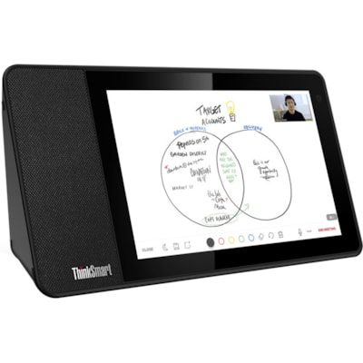 Lenovo ThinkSmart View ZA840013US Tablet - 8" HD - Qualcomm Snapdragon 624 - 2 GB - 8 GB Storage - Android 8.1 Oreo - Business Black - Octa-core (8 Core) 1.80 GHz - 1280 x 800 - In-plane Switching (IPS) Technology Display - 5 Megapixel Front Camera  PERP 