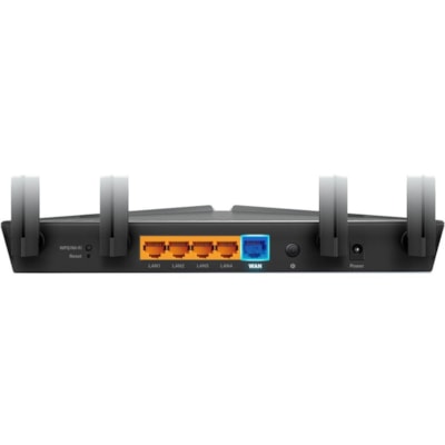 TP-Link Archer AX23 Wi-Fi 6 IEEE 802.11ax Ethernet Wireless Router - Dual Band - 2.40 GHz ISM Band - 5 GHz UNII Band - 4 x Antenna(4 x External) - 230.40 MB/s Wireless Speed - 4 x Network Port - 1 x Broadband Port - Gigabit Ethernet - VPN Supported - Desktop  