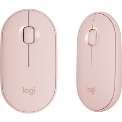 Logitech MK470 Keyboard & Mouse - USB Mechanical Wireless RF 2.40 GHz Keyboard - USB Wireless RF Mouse - Optical - 1000 dpi - Scroll Wheel - Symmetrical - AAA, AA - Compatible with Desktop Computer, Notebook for PC COMPACT & QUIET WIRELESS KEYBOARD & MOUSE COMBO - ROSE
