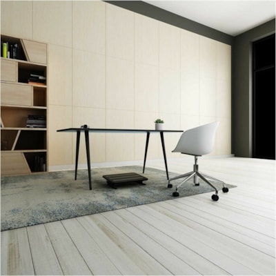 IntekView - Repose-pieds FR200 - 9,65 po (245 mm) à 15,75 po (400 mm) Hauteur réglable - Noir - Acier - 1 / Unité  