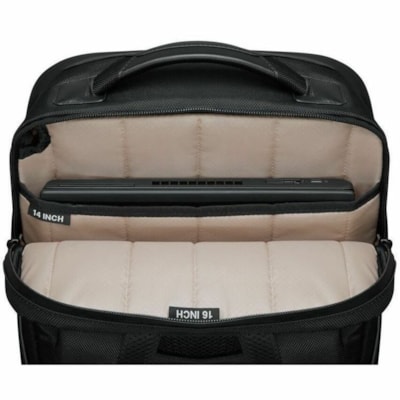 Lenovo Professional Carrying Case (Backpack) for 16" Notebook, Accessories - Black - Water Resistant, Wear Resistant, Tear Resistant - Recycled Polyethylene Terephthalate (R-PET) Exterior Material - Shoulder Strap - 1.18" (29.97 mm) Height x 14.45" (367.03 mm) Width x 10.47" (265.94 mm) Depth O 