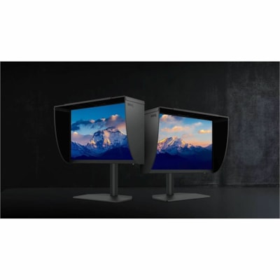 BenQ Photographer SW242Q 24" Class WQXGA LED Monitor - 16:10 - 24.1" Viewable - In-plane Switching (IPS) Technology - LED Backlight - 2560 x 1600 - 1.07 Billion Colors - 400 cd/m² - 5 ms - HDMI - DisplayPort - USB Hub, KVM Switch  MNTR 