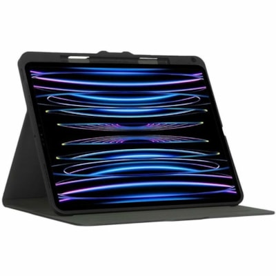 Targus Versavu Slim THZ983GL Carrying Case (Folio) for 13" Apple iPad Pro 13 (2024) Tablet - Black - Drop Resistant, Shock Absorbing, Bump Resistant - 0.61" (15.49 mm) Height x 9.51" (241.55 mm) Width x 11.29" (286.77 mm) Depth PAD PRO (M4) 13 