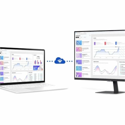 Samsung S32DM500EN 32" Class Full HD Smart LCD Monitor - 16:9 - Black - 32" Viewable - Vertical Alignment (VA) - 1920 x 1080 - 1 Billion Colors - 250 cd/m² - 4 ms - 60 Hz Refresh Rate - Speakers - HDMI - USB Hub   BLACK 