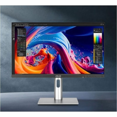 Asus ProArt PA27JCV 27" Class 5K LED Monitor - 16:9 - Black - 27" Viewable - In-plane Switching (IPS) Technology - LED Backlight - 5120 x 2880 - 1073.7 Million Colors (10-bit) - Adaptive Sync - 500 cd/m² - 5 ms - 60 Hz Refresh Rate - Speakers - HDMI - DisplayPort - KVM Switch, USB Hub  