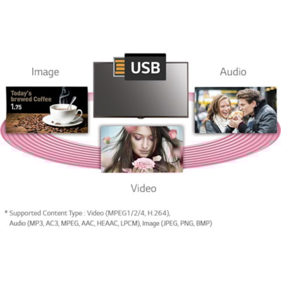 LG 32SE3KD-B Digital Signage Display - 32" (812.80 mm) LCD - 1920 x 1080 - Edge LED - 350 cd/m² - 1080p - HDMI - USB - DVI - Serial - Wireless LAN - Ethernet - Black - Energy Star  MNTR 
