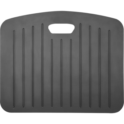 Amer Mounts - Tapis anti-stress EZMAT2218 - Sol - longueur de tapis 22 po (558,80 mm) x largeur de tapis 18 po (457,20 mm) x épaisseur de tapis 0,750 po (19,05 mm) - Rectangulaire - Mousse polyuréthane, Caoutchoutée, Gel - Noir NG MAT 22X18 