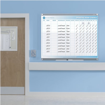 Quartet Infinity Magnetic Board - 36" (914.40 mm) Board Height x 24" (609.60 mm) Board Width - Glass Surface - Magnetic, Long Lasting, Dry Erase Surface, Easy to Clean - 1 Each INFINITY  QUARTET 