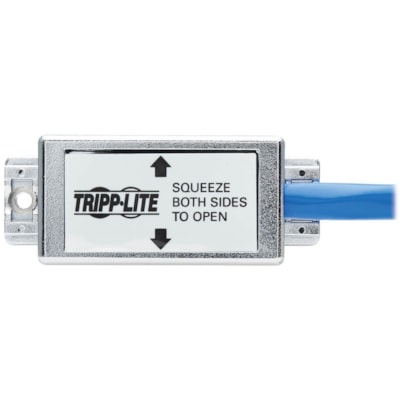 Tripp Lite series Cat6a Junction Box Cable Assembly, 18 in., Blue - 1.5 ft (0.46 m) Category 6a Network Cable for Network Device, Surveillance Camera, Wallplate, Access Point - First End: 1 x RJ-45 Network - Male - Second End: 1 x 110 Punchdown Block - 10 Gbit/s - Patch Cable - Shielding - Gold Plat bly - Surface Mount  Shielded  PoE+  RJ45/110 Punc