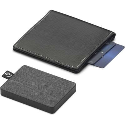 Seagate One Touch STKG1000400 1000 GB Solid State Drive - 2.5" External - SATA - Black - USB 3.1 Type C - 3 Year Warranty  - USB-C - BLACK 