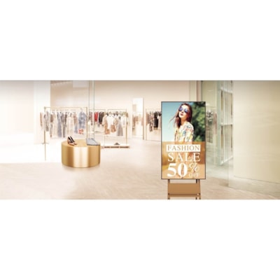 BenQ 75" 4K Smart Signage - ST7502 - 75" (1905 mm) LCD - 3 GB - 3840 x 2160 - Direct LED - 450 cd/m² - 2160p - HDMI - USB - SerialEthernet - Android 8.0 Oreo  MNTR 