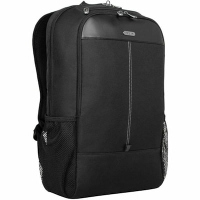 Targus Classic TBB944GL Carrying Case (Backpack) for 17" to 17.3" Notebook - Black  - Mesh Fabric Body - Shoulder Strap, Handle, Trolley Strap - 19" (482.60 mm) Height x 12.25" (311.15 mm) Width x 4.50" (114.30 mm) Depth - 21.50 L Volume Capacity SIC 