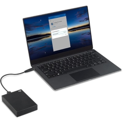 Seagate One Touch STKY1000400 1 TB Portable Hard Drive - 2.5" External - Black - Notebook, Desktop PC Device Supported - USB 3.0 - 5400rpm - 1  