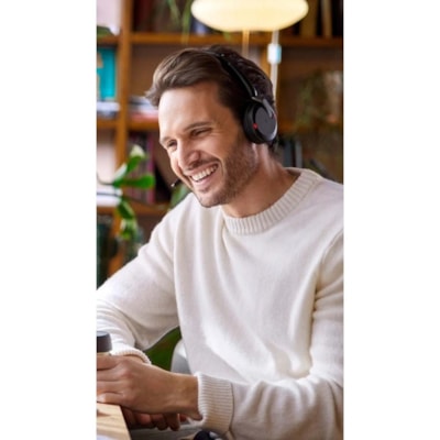 Jabra Evolve2 65 Flex Headset - Stereo - Wireless - Bluetooth - 98.4 ft (30 m) - 20 Hz to 20 kHz - On-ear - Binaural - Supra-aural - MEMS Technology, Noise Cancelling Microphone - Noise Canceling  