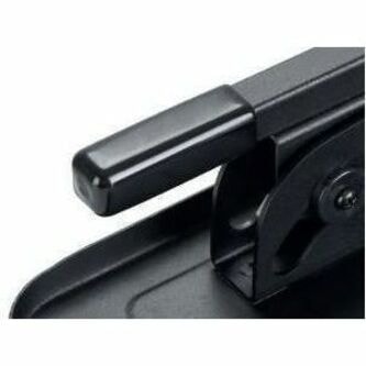 IntekView - Repose-pieds FR200 - 9,65 po (245 mm) à 15,75 po (400 mm) Hauteur réglable - Noir - Acier - 1 / Unité  
