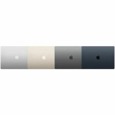 Apple MacBook Air MRYV3LL/A 15.3" Notebook - Apple M3 - 8 GB - 512 GB SSD - English (US) Keyboard - Midnight - Apple M3 Chip - 2880 x 1864 - macOS Sonoma - Apple - True Tone Technology, In-plane Switching (IPS) Technology, Liquid Retina Display - Front Camera/Webcam - 18 Hours Battery Run Time - IEE le M3 chip with 8-core CPU and  10-core GPU  8GB  5