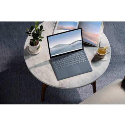 Microsoft Surface Laptop 4 13.5" Touchscreen Notebook - Intel Core i5 - 8 GB - 512 GB SSD - English, French Keyboard - Ice Blue - Demo - Intel Chip - 2256 x 1504 - Intel Iris Xe Graphics - PixelSense - Front Camera/Webcam - 17 Hours Battery Run Time - IEEE 802.11ax Wireless LAN Standard  SYST 