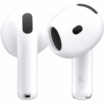 Apple AirPods 4 Earset - Siri - Stereo - True Wireless - Bluetooth - Earbud - Binaural - In-ear  WRLS 
