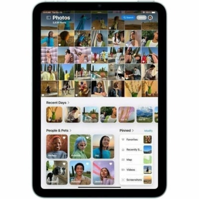 Apple iPad mini (2024) A2993 Tablet - 8.3" - Apple A17 Pro (3 nm) Hexa-core - 8 GB - 128 GB Storage - Blue - A17 Pro Dual-core (2 Core) 3.78 GHz + A17 Pro Quad-core (4 Core) - 2266 x 1488 - Liquid Retina Display, True Tone Technology, In-plane Switching (IPS) Technology Display - 12 Megapixel Front  ISYST 