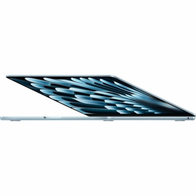 Apple MacBook Air MC7D4C/A 15.3" Notebook - Apple M4 - 24 GB - 512 GB SSD - English (US) Keyboard - Sky Blue - Apple M4 Chip - 2880 x 1864 - macOS Sequoia - Apple - True Tone Technology, In-plane Switching (IPS) Technology, Liquid Retina Display - Front Camera/Webcam - 18 Hours Battery Run Time - IE M4 D APPLE AVEC PROCESSEUR CEN TRAL 10 C URS ET PRO