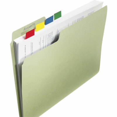 Post-it® Flags - 100 x Yellow - 1" (25.40 mm) Flag/Note Width x 1 3/4" (44.45 mm) Flag/Note Length - Rectangle - Unruled - Yellow - Removable, Self-adhesive - Dispenser Included - 100 / Pack 1" WIDE  50/DISPENSER 