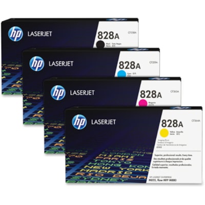 HP 828A LaserJet Image Drum - Single Pack - Laser Print Technology - 30000 - Black - OEM - 1 Each  YIELD 30000