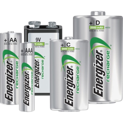 Energizer Recharge Pro AA/AAA Battery Charger - 3 Hour Charging - 4 - AA, AAA - LED Indicator - 1 Each INDICATES CHARGING STAGES AA/AAA CHARGER