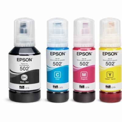 Epson T502, Cyan Ink Bottle - Inkjet - Cyan SOR 