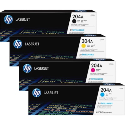 HP 204A (CF510A) Original Standard Yield Laser Toner Cartridge - Black - 1 Each - 1100 Pages TONER CARTRIDGE 1100 PG YIELD