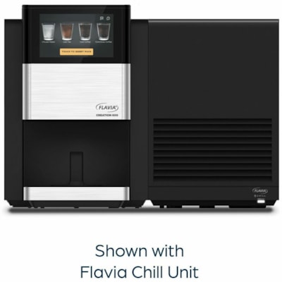 Flavia Creation 600 Coffee Brewer Machine - Multi-serve - Frother - Black  