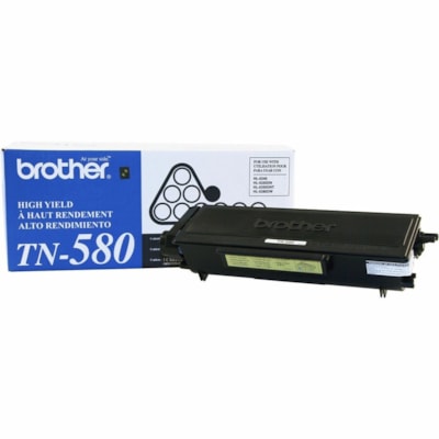 Brother TN580 Original Toner Cartridge - Laser - 7000 Pages - Black - 1 Each USE WITH HL5240 HL5250DN 7000PAGES