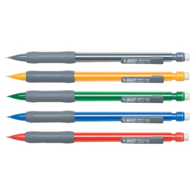BIC Matic Grip Mechanical Pencils - 0.5 mm (0.02") Lead - Assorted Barrel - 12 / Dozen  