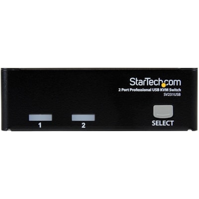 StarTech.com 2 Port Professional USB KVM Switch Kit with Cables - Control 2 USB VGA based computers with this complete KVM kit including cables - usb kvm switch - 2 port kvm switch - vga kvm switch - desktop kvm switch - usb kvm switch 2 port  PERP 