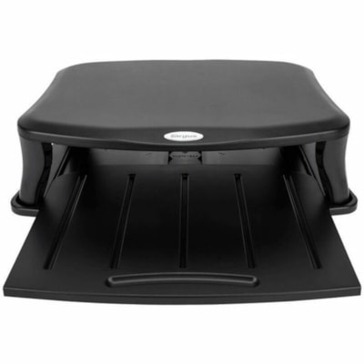 Support d'écran Universal PA235U Hauteur réglable Targus - 100 lb (45359,24 g) Capacité de charge - 5,50 po (139,70 mm) Hauteur x 14 po (355,60 mm) Largeur - Bureau - Noir - Pour Moniteur, Ordinateur Portable, iMac, Station d'accueil  STND 