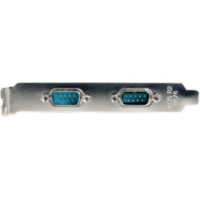 StarTech.com 2 Port PCI RS422/485 Serial Adapter Card with 161050 UART - Add two RS422/485 serial ports through a standard or low profile PCI expansion slot - pci serial card - rs422 serial card - rs485 serial card - dual port serial card - 2 port rs422 pci card  CTLR 