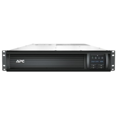 APC by Schneider Electric Smart-UPS 3000VA Rack-mountable UPS - 2U Rack-mountable - 3 Hour Recharge - 3 Minute Stand-by - 230 V Input - 230 V AC Output - Sine Wave - Serial Port - USB - 8 x IEC 320-C13, 1 x IEC 320-C19, 3 x IEC Jumper Receptacle(s) - 12 x Battery/Surge Outlet  PERP 