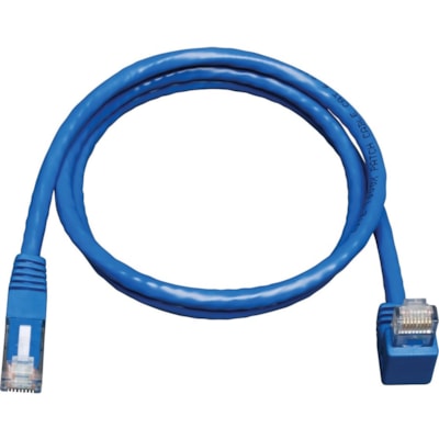 Tripp Lite series N204-003-BL-DN Cat6 Patch Cable - 3 ft (0.91 m) Category 6 Network Cable for Network Device - First End: 1 x RJ-45 Network - Male - Second End: 1 x RJ-45 Network - Male - Patch Cable - Blue isted Pair (UTP) - Male Left G ender - Male Right G
