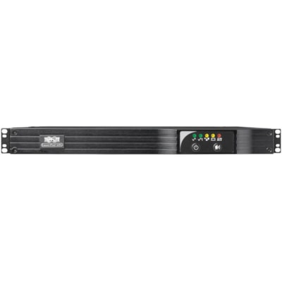 Tripp Lite series SmartPro 500VA Rack/Tower UPS - 1U Rack/Tower - 4 Hour Recharge - 3.20 Minute Stand-by - 120 V AC Input - 120 V AC Output - Serial Port - USB - 6 x NEMA 5-15R Receptacle(s) - SNMP Manageable  