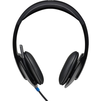 Logitech H540 USB Headset - Stereo - USB - Wired - Over-the-head - Binaural - Semi-open - Black  