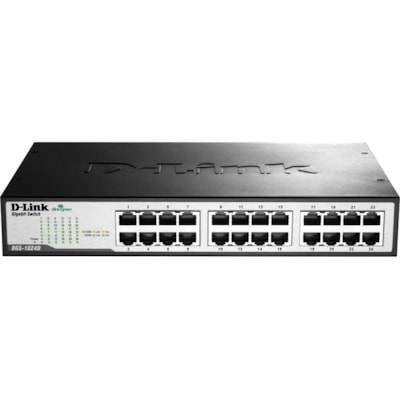 D-Link DGS-1024D Ethernet Switch - 24 x 10/100/1000Base-T ort Gigabit Ethernet Desktop o r Rackmount Switch.