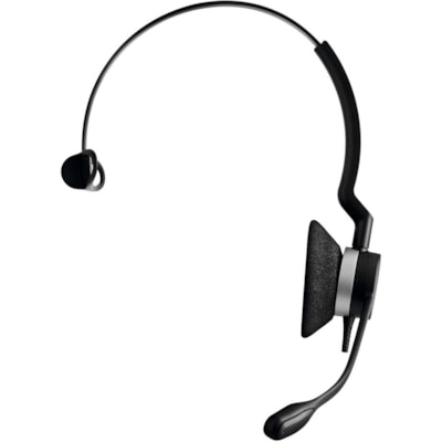 Jabra BIZ 2300 USB UC Wired Mono Headset - Mono - USB - Wired - Over-the-head - Monaural - Supra-aural - Noise Cancelling, Noise Reduction Microphone - Black  