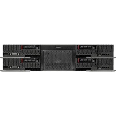 Lenovo Flex System x480 X6 7903H2U Rack Server - 2 Xeon E7-4850 v2 2.30 GHz - 32 GB RAM - 12Gb/s SAS Controller - Intel C602J Chip - 2 Processor Support - DDR3 SDRAM - 0, 1, 10, 1E RAID Levels - G200eR2 Up to 16 MB Graphic Card - 2 x SFF Bay(s) ODE H2U 