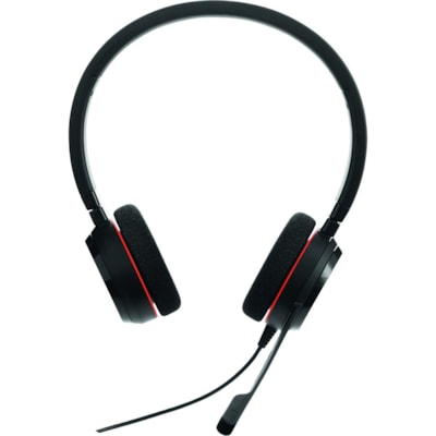 Jabra Evolve 20 UC Stereo - Stereo - USB - Wired - Over-the-head - Binaural - Supra-aural - Noise Cancelling Microphone - Noise Canceling - Black  ACCS 