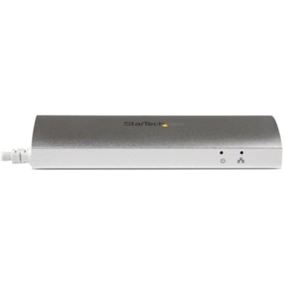 StarTech.com 3-Port USB Hub with Ethernet, USB-A Ports, Gigabit Ethernet/GbE, USB 5Gbps, Bus-Powered, Portable Laptop USB 3.0 Hub - Bus-powered USB 3.2 Gen 1 (5Gbps) expansion hub - USB-A to 3-port USB-A hub - NIC adapter for wired Ethernet to a laptop / desktop - Supports WoL, Jumbo Frames and V-LA  PERP 
