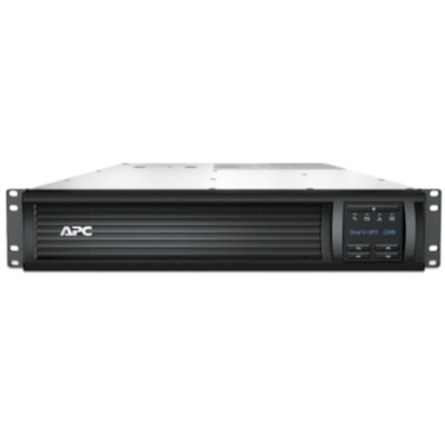 APC by Schneider Electric Smart-UPS 2200VA LCD RM 2U 230V with Network Card - 2U Rack-mountable - 3 Hour Recharge - 230 V AC Output - Sine Wave - 12 x Battery/Surge Outlet  PERP 