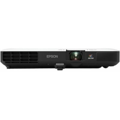 Epson - Projecteur 3 LCD PowerLite 1780W - 16:10 - Bureau, Installation au plafond, Portable - Noir, Blanc - 1280 x 800 - Avant, Plafond arrière, Arrière - 4000 Heure Mode Normal - 7000 Heure Mode Économie - WXGA - 10,000:1 - 3000 lm - HDMI - USB - Réseau sans-fil - Prése  