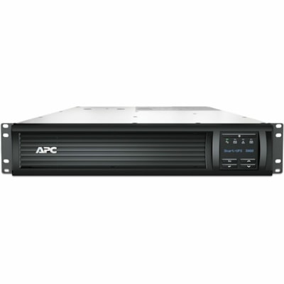 APC by Schneider Electric Smart-UPS 3000VA LCD RM 2U 120V with Network Card - 2U Tower - 3 Hour Recharge - 120 V Input - 120 V AC Output - Sine Wave - 2 x NEMA 5-20R, 6 x NEMA 5-15R Receptacle(s) - 8 x Battery/Surge Outlet  